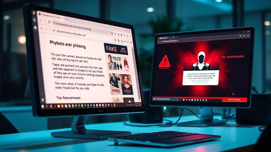 Principais tipos de fraudes online