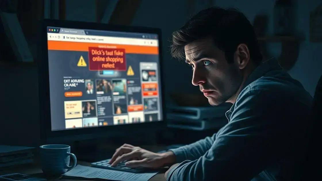O que são sites falsos comércio?