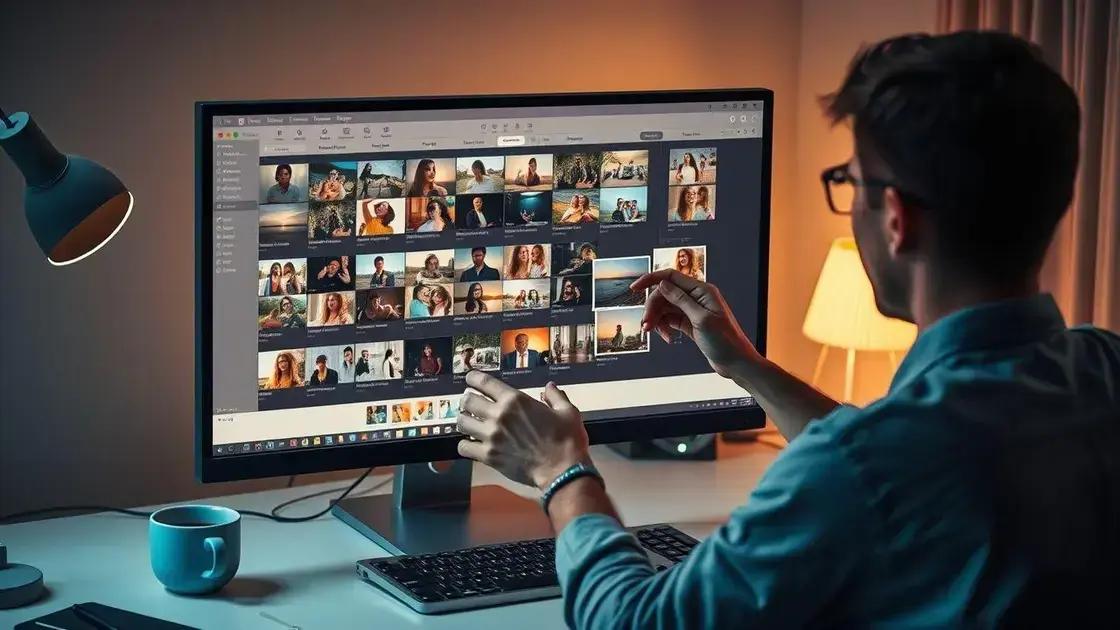 Dicas para organizar suas fotos antes do backup