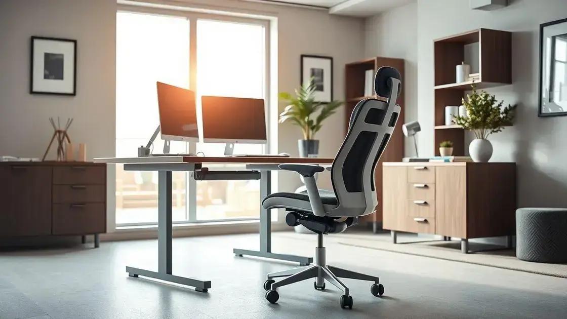 O setup ergonômico perfeito: Como organizei meu espaço de trabalho e eliminei dores crônicas