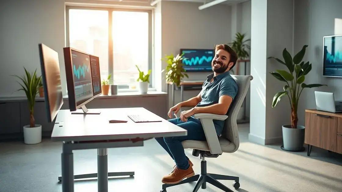A importância da ergonomia no local de trabalho