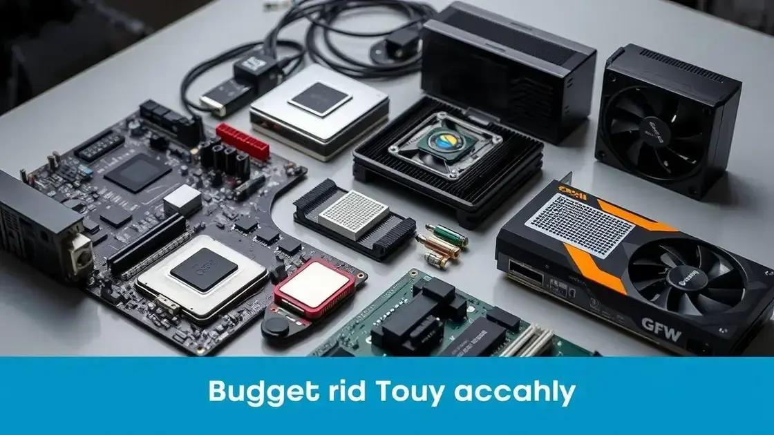 O que considerar na hora de montar um computador econômico