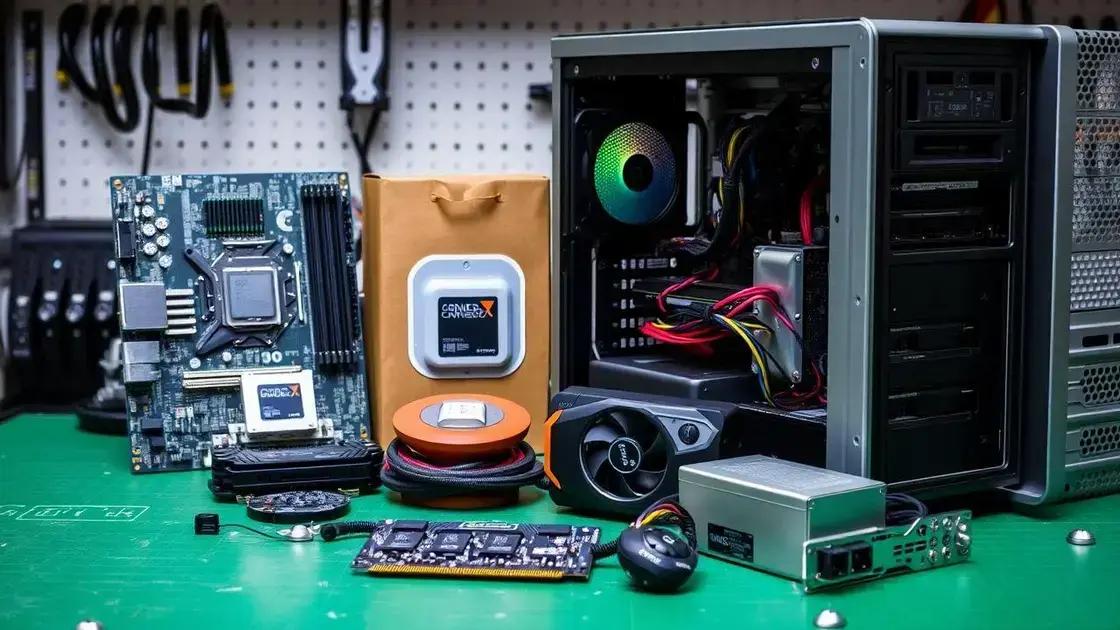 Componentes essenciais para montar seu PC