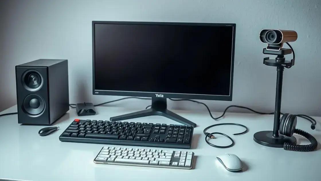 Periféricos que não podem faltar em um PC econômico