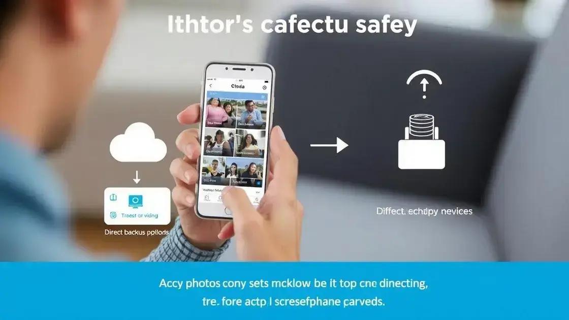 Como migrar fotos e vídeos com segurança