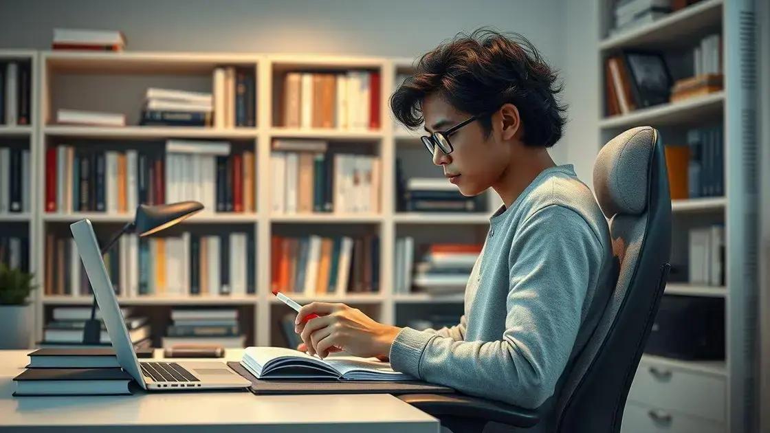 Dicas para estudar e aprender eficazmente