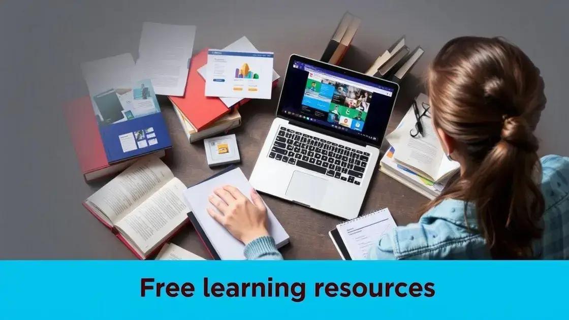 Recursos gratuitos para aprofundar seu conhecimento